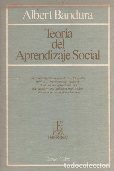 Libros: Teor&iacute;a del aprendizaje social- 9788423965069