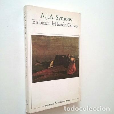 Libros: En busca del bar&oacute;n Corvo- 9788432204067