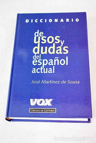 Libros: Diccionario de usos y dudas del espa&ntilde;ol actual- 9788422669234