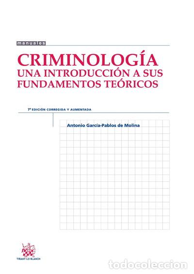 Libros: Criminolog&iacute;a- 9788490530009