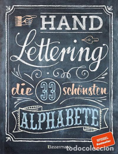 Libros: Handlettering. Die 33 sch&ouml;nsten Alphabete- 9783809438038