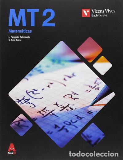 Libros: MT 2 Bach Aula 3D- 9788468235844