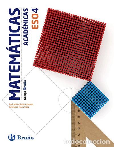Libros: Matem&aacute;ticas Acad&eacute;micas 4 ESO- 9788469613382