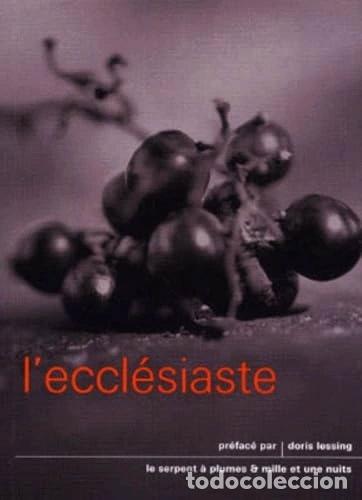 Libros: L'Eccl&eacute;siaste- 9782842055271