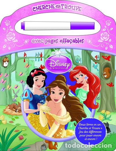 books: Cherche et trouve avec pages effa&ccedil;ables Disney princesses- 9781450864954