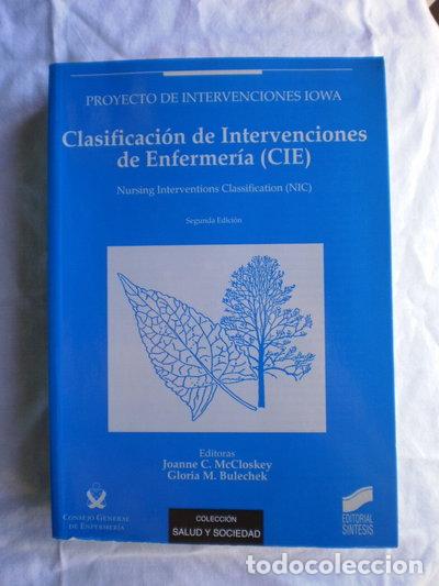 Libros: Clasificaci&oacute;n de intervenciones de enfermer&iacute;a- 9788477387114