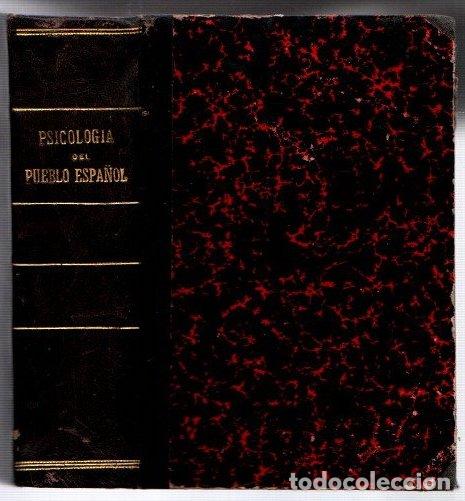 B&uuml;cher: Psicolog&iacute;a del pueblo espa&ntilde;ol. Ensayo de un an&aacute;lisis biol&oacute;gico del alma nacional - Bergua, Jos&eacute;