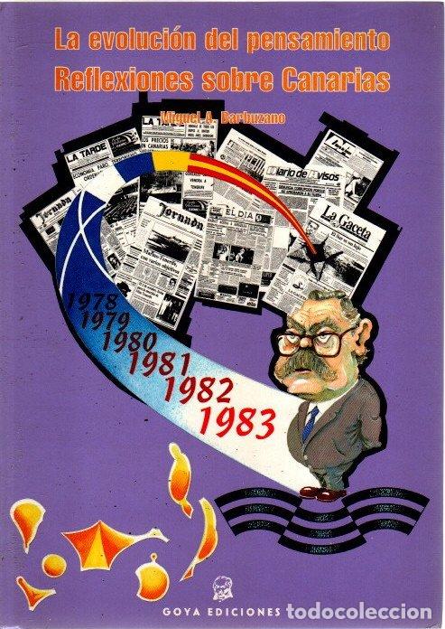 Libros: La evoluci&oacute;n del pensamiento. Reflexiones sobre Canarias - Barbuzano, Miguel A.