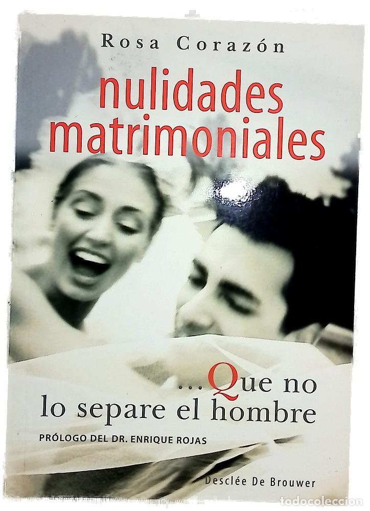 Libros: Nulidades matrimoniales --que no lo separe el hombre