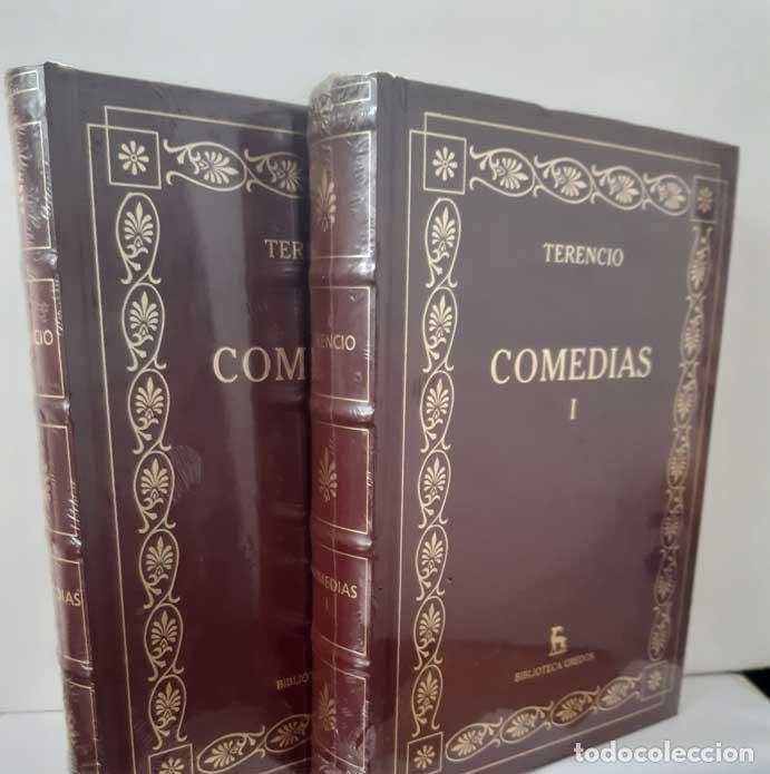 Libros: COMEDIAS I Y II (2 TOMOS). Terencio. RBA. BIBLIOTECA GREDOS 59. Sin abrir, 2006?.