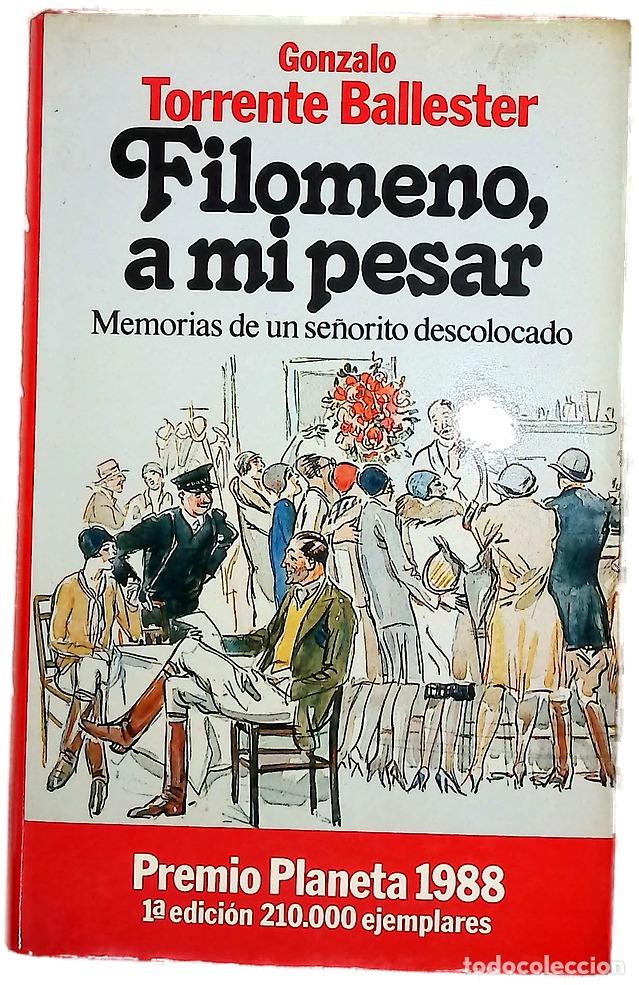 Libros: Filomeno, a mi pesar memorias de un se&ntilde;orito descolocado