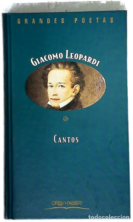 Libros: Cantos - Leopardi, Giacomo; Navarro, Diego