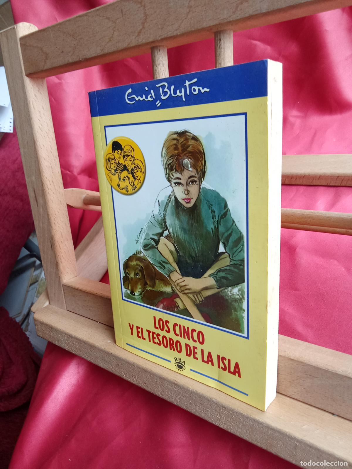 Libros: Los cinco y el tesoro de la isla. Enid Blyton L.9309-940