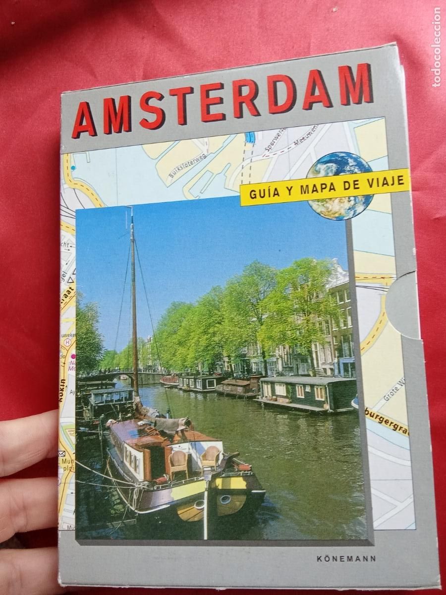 Libros: Amsterdam. Gu&iacute;a y mapa de viaje L.9309-944