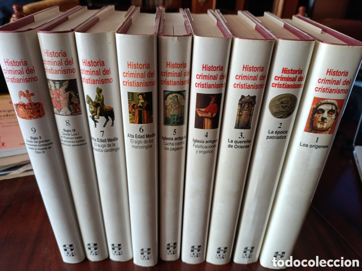 Libros: Historia criminal del cristianismo. Completa