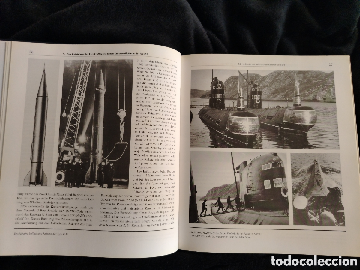 Libros: Submarinos At&oacute;micos Sovi&eacute;ticos - en idioma alem&aacute;n - Foto 2