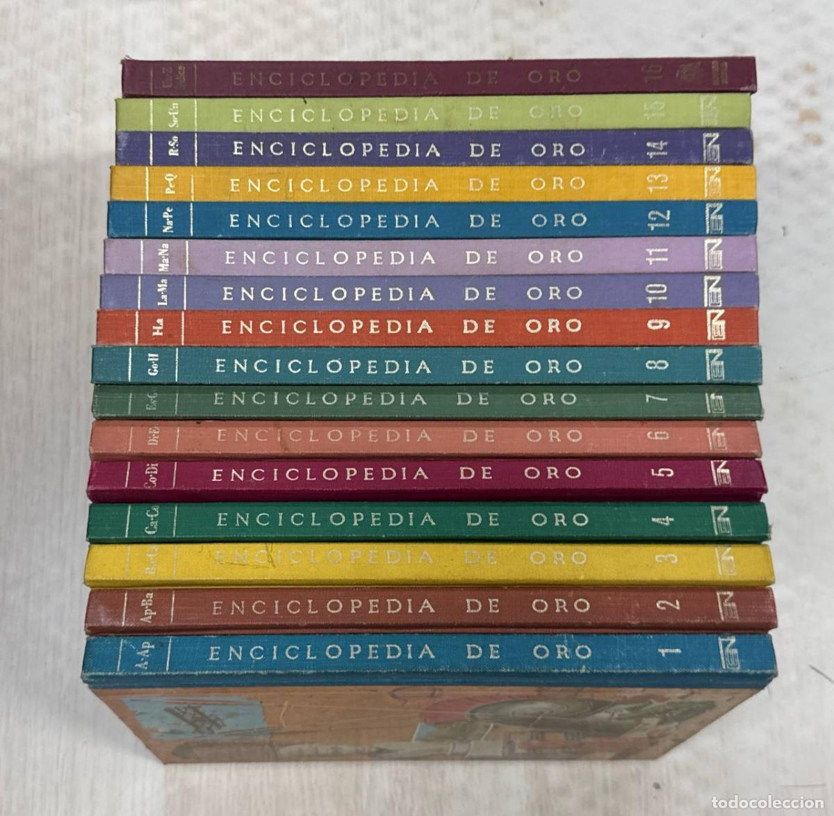 Libros: Enciclopedia de Oro. 16 Tomos.