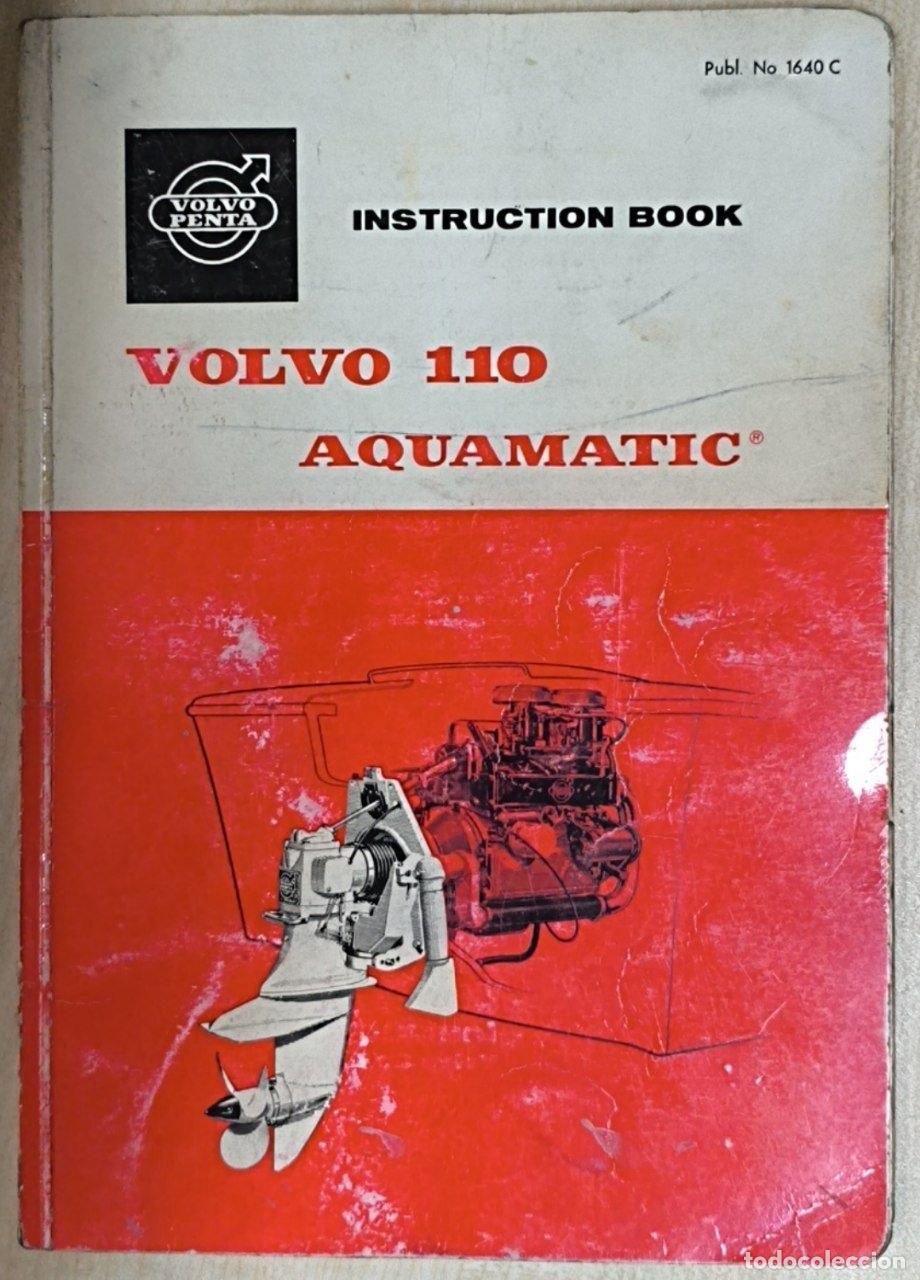 Libros: Instruction Book Volvo 110 Aquamatic