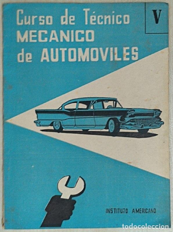Libros: CURSO DE TECNICO V. Mecanico de Automoviles