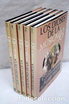 Libros: Los dioses de la m&uacute;sica 93. 5 Vol&uacute;menes.