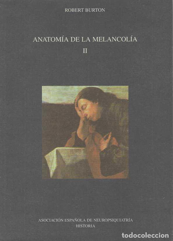 Libros: ANATOMIA DE LA MELANCOLIA. 3 Tomos - BURTON, Robert. - Foto 2