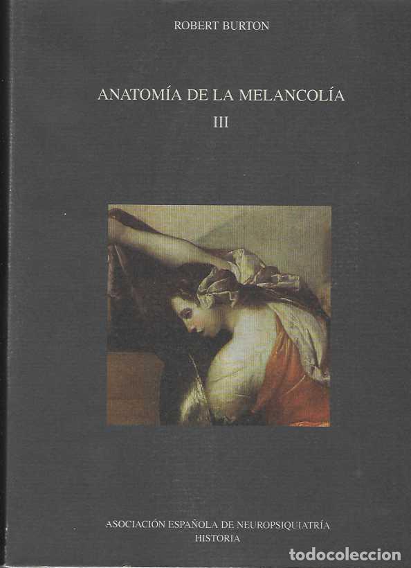 Libros: ANATOMIA DE LA MELANCOLIA. 3 Tomos - BURTON, Robert. - Foto 3