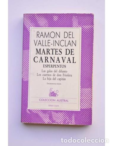 Libri di seconda mano: Martes de Carnaval - VALLE- INCL&Aacute;N, Ram&oacute;n del