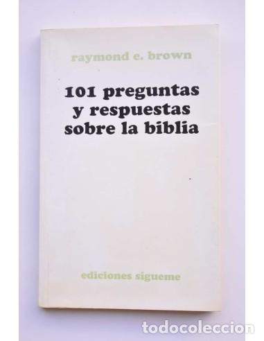 B&uuml;cher: 101 preguntas y respuestas sobre la Biblia - BROWN, Raymond E.