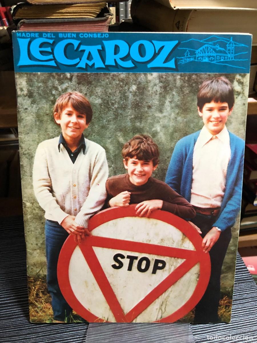 Libros: Revista/Memoria Lecaroz: Madre del Buen Consejo (Alumnos/Stop) Colegio de Lecaroz