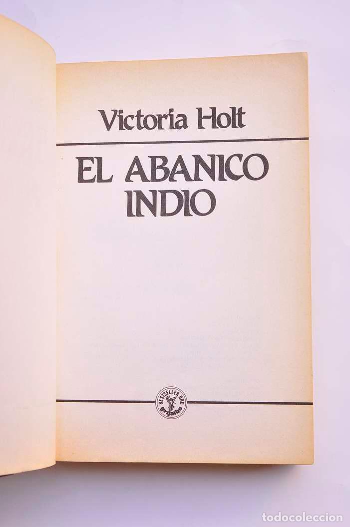 Libros: El abanico indio - HOLT, Victoria - Foto 2