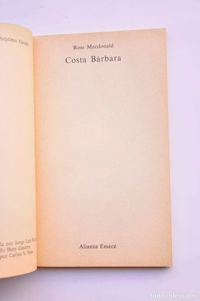 Libros: Costa B&aacute;rbara - MAcDONALD, Ross - Foto 2