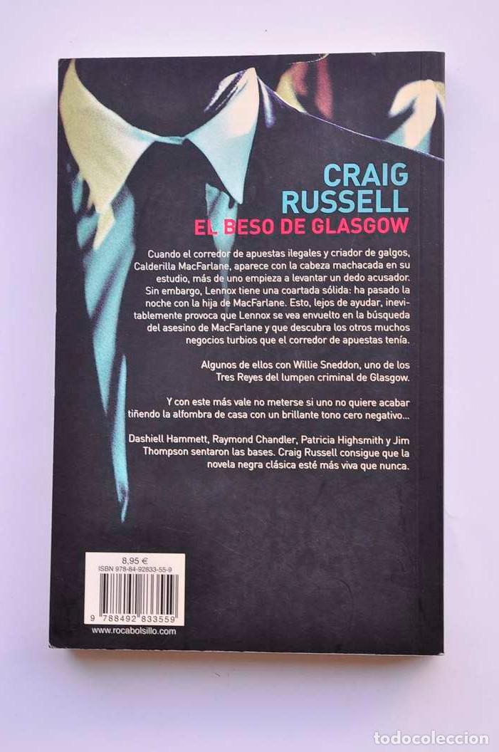Libros: El beso de Glasgow - RUSSELL, Craig - Foto 3