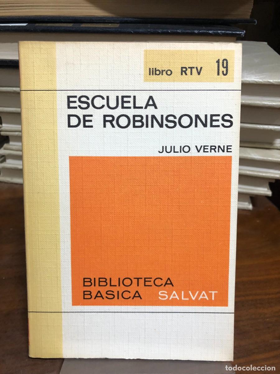 Libros: Escuela de robinsones Julio Verne (Ed. Salvat RTV)