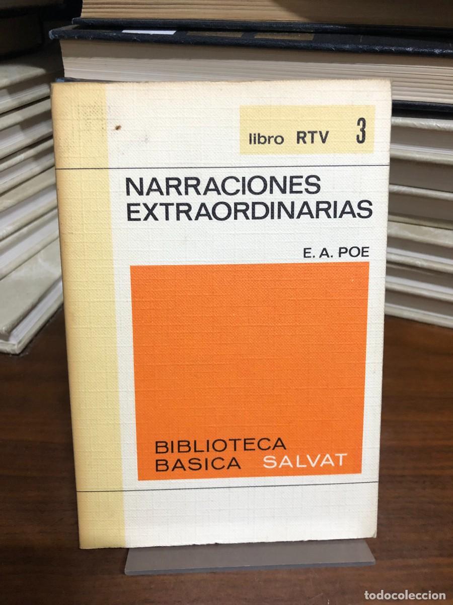 Libros: Narraciones extraordinarias E. A. Poe (Ed. Salvat RTV)