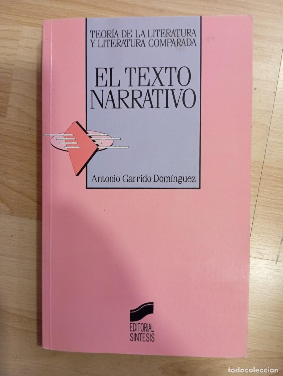 Libros: 'El texto narrativo'. Antonio Garrido Dom&iacute;nguez.