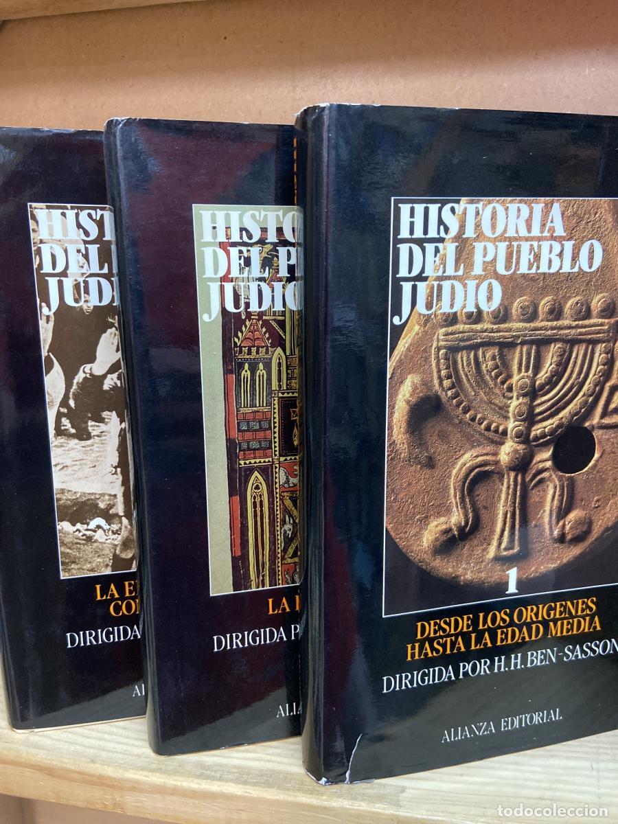 Libros: HISTORIA DEL PUEBLO JUD&Iacute;O. I-Desde los or&iacute;genes hasta la Edad Media. II-La Edad Media. III-La Edad M