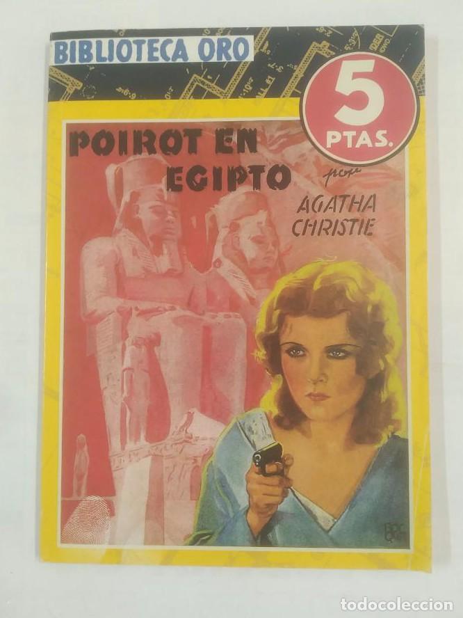 Libros: BIBLIOTECA ORO N&ordm; 1. POIROT EN EGIPTO - AGATHA CRHISTIE TDK256