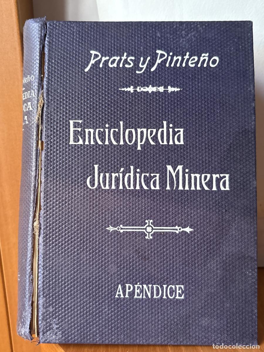 Libros: ENCICLOPEDIA JURIDICA MINERA - PRATS Y PINTE&Ntilde;O TDK34
