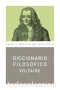 Libros: Diccionario filos&oacute;fico - Voltaire