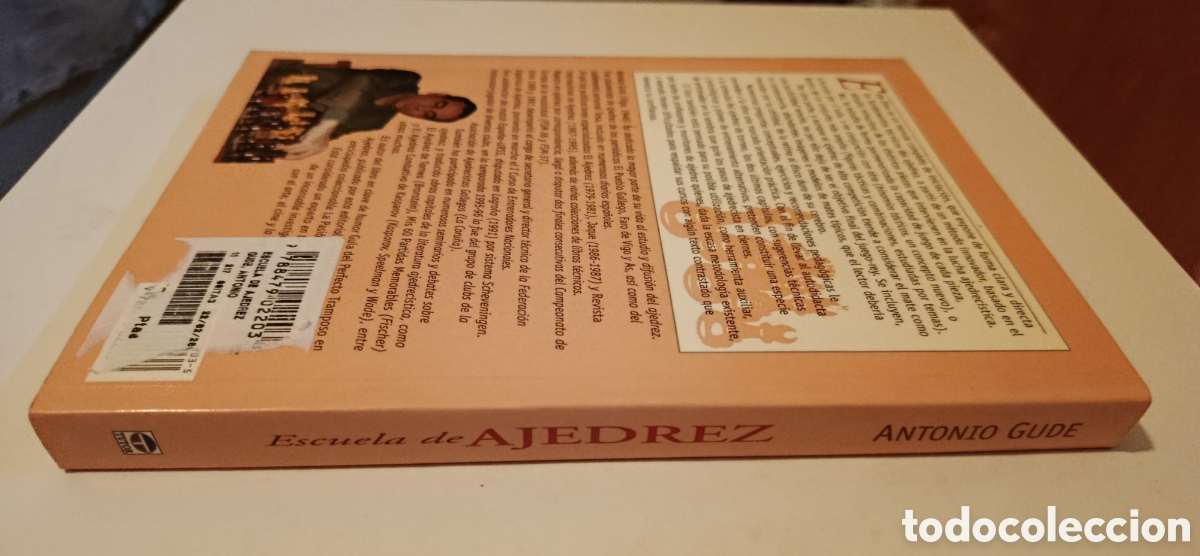 Libros: ESCUELA DE AJEDREZ- ANTONIO GUDE - Foto 5