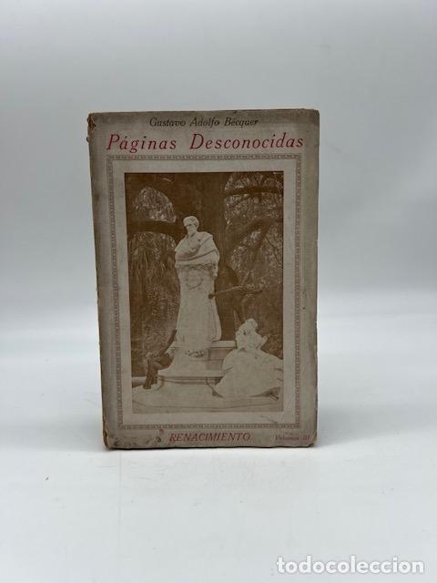 Libros: B&Eacute;CQUER, Gustavo Adolfo. - P&aacute;ginas Desconocidas. Volumen III.