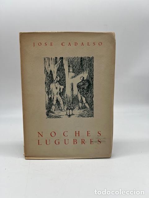 Libros: CADALSO, Jos&eacute;. - Noches l&uacute;gubres.