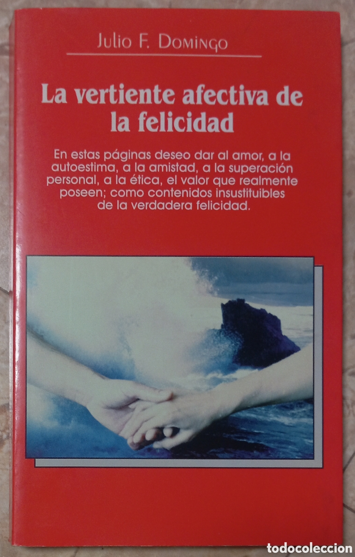 books: LA VERTIENTE AFECTIVA DE LA FELICIDAD -JULIO F DOMINGO