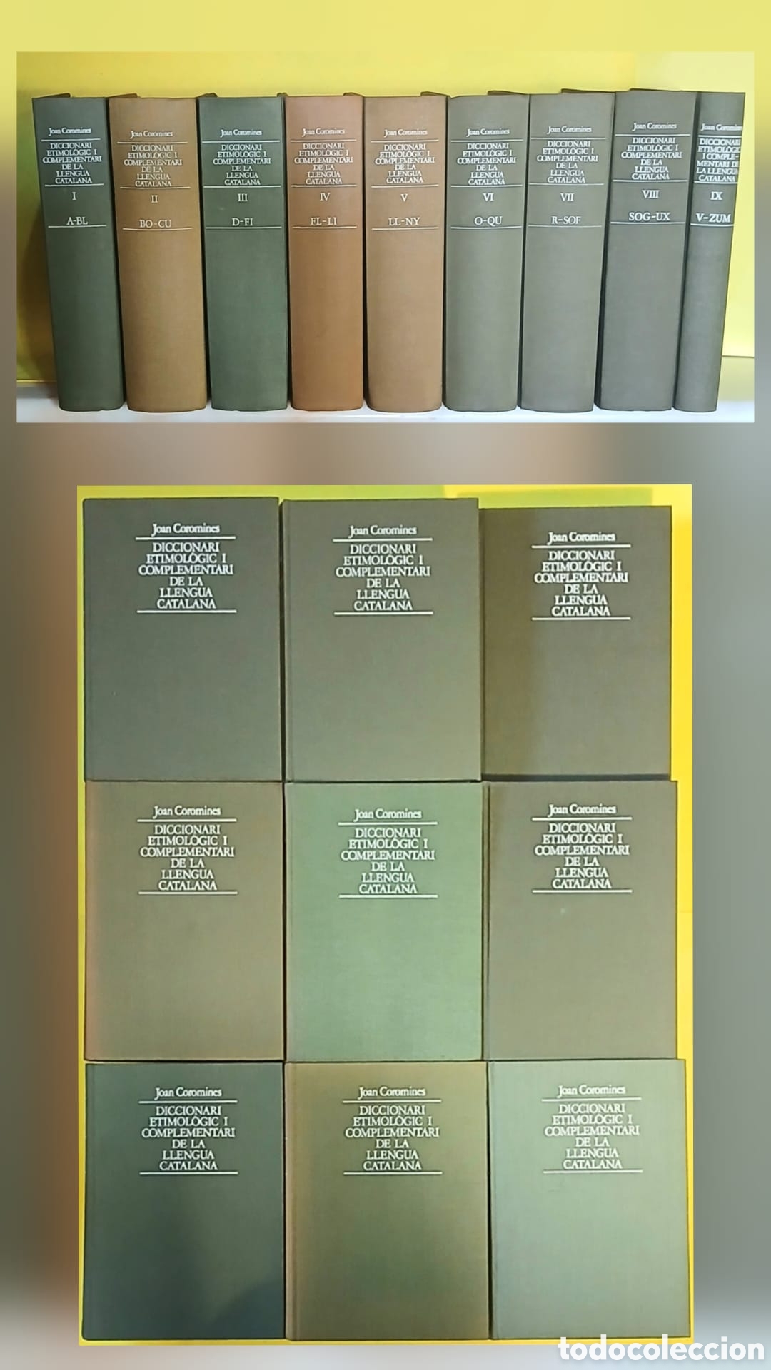 Libros: Diccionari Etimol&ograve;gic per Joan Coromines