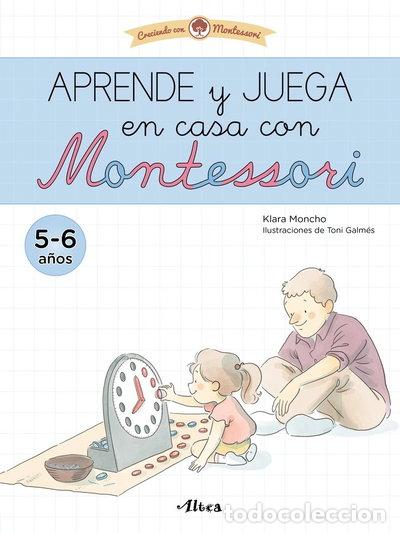 Livros em segunda m&atilde;o: APRENDE Y JUEGA EN CASA CON MONTESSORI (5 A&Ntilde;OS). TU CUADERNO DE VACACIONES- 9788448857554