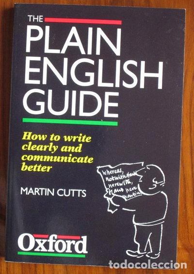 Libros: The Plain English Guide- 9780198600497