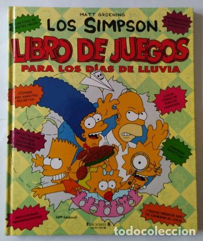 Libros: Los Simpson: Libro de juegos para los d&iacute;as de lluvia- 9788440628947