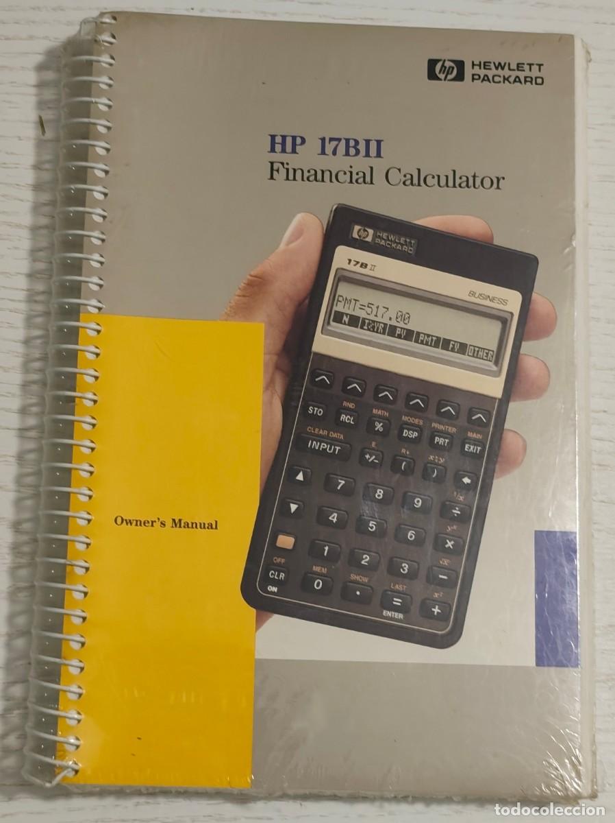 Libros: MANUAL DEL PROPIETARIO DE LA CALCULADORA FINANCIERA HP 17BII - En ingl&eacute;s (PRECINTADO)