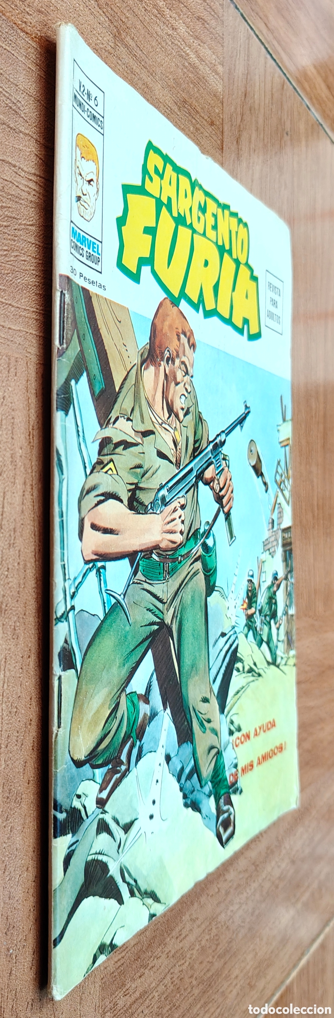 Livres: Sargento Furia � V2 � N&uacute;mero 6 � V&eacute;rtice Mundi C&oacute;mics - VV. AA.