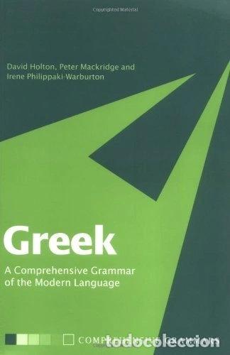 Libros: Greek: A Comprehensive Grammar of the Modern Language- 9780415100021